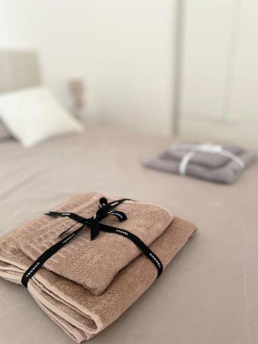 Katil atau katil-katil dalam bilik di Luxury Beach Escape