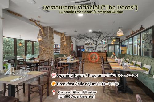 En restaurant eller et andet spisested på Crown Penthouse - Luxurious, Spa & Vista , by Uni88 ApartHotel