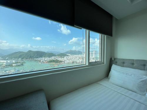 Postel nebo postele na pokoji v ubytování Deluxe Apartment