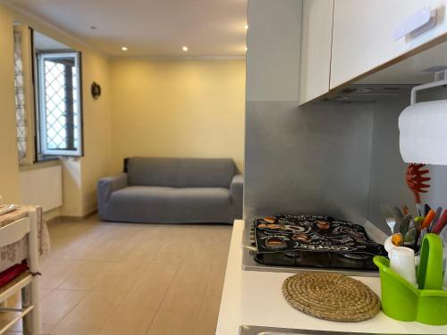 Η κουζίνα ή μικρή κουζίνα στο Casa Sermoneta