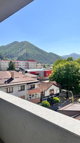 ŽepčeにあるMGの屋根から市街の景色を望む