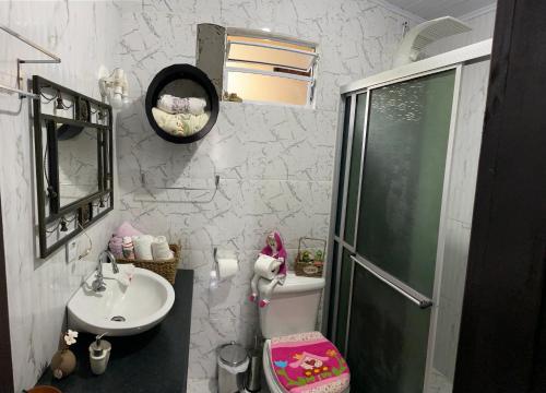 Ένα μπάνιο στο Casa Vovó Slaviero