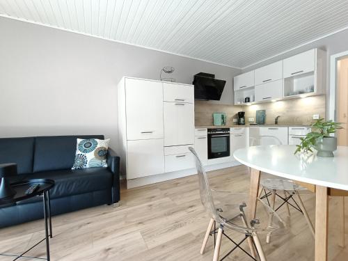 Η κουζίνα ή μικρή κουζίνα στο Vörde Stadtidyll