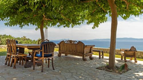 Naturlandskabet i nærheden af feriehuset