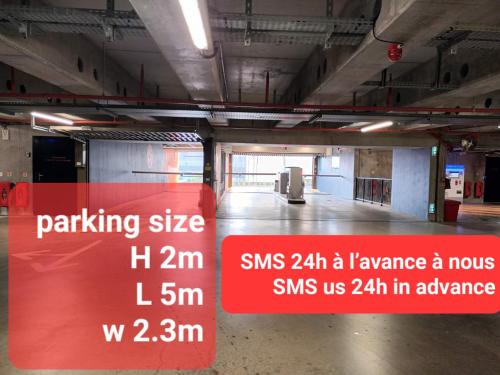 Saint jean gare bel T3 appartement free parking