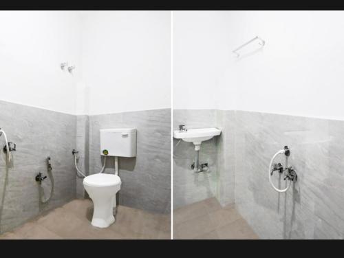 Koupelna v ubytování Hotel Shivay Deluxe