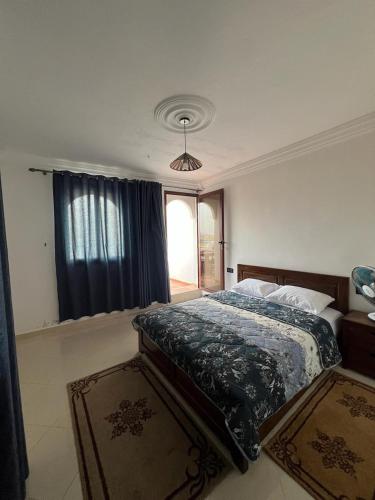 Ένα ή περισσότερα κρεβάτια σε δωμάτιο στο auberge dalia