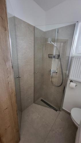 Koupelna v ubytování Apartma Leila