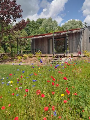 L'Ermitage - L'écolodge des Monts des Flandres - Au coeur de 800m2 de jardin privé