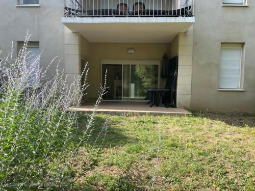 Zahrada ubytování Le Chant des Cigales