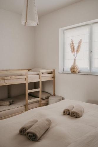 Ένα ή περισσότερα κρεβάτια σε δωμάτιο στο Luxus Penthouse Apartment Europa-Park