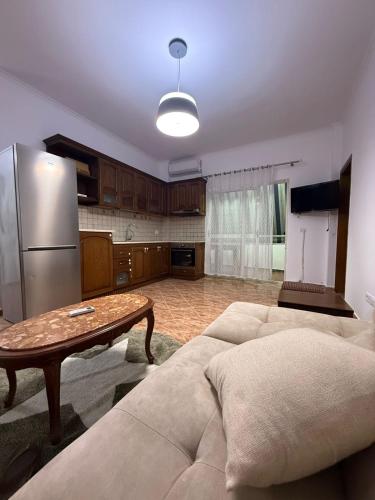 Kuchyň nebo kuchyňský kout v ubytování Arjon Appartment