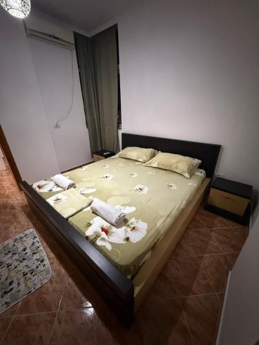 Postel nebo postele na pokoji v ubytování Arjon Appartment