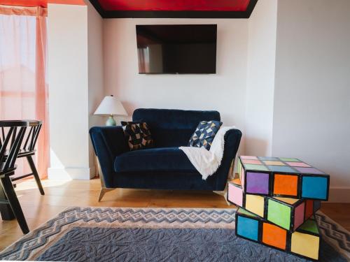 Ruang duduk di Ocean view - Pet Friendly