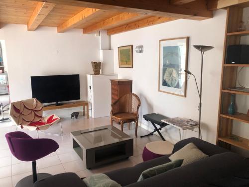 Maison familiale à 100 m de la plage