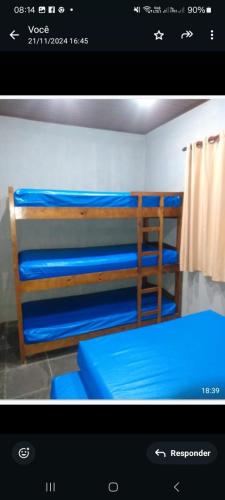 Postel nebo postele na pokoji v ubytování Recanto da Bondade