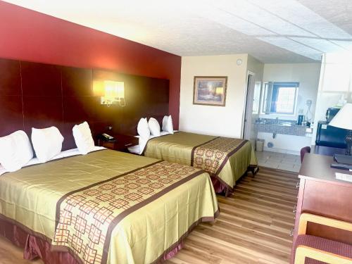 Cama o camas de una habitación en Surry Inn - Dobson - I-77 - Exit 93