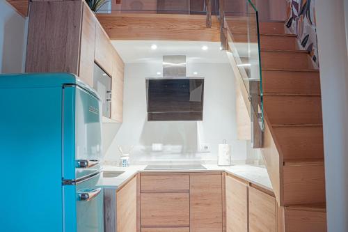 Kuchyň nebo kuchyňský kout v ubytování Apartamento La Tahona de San Gil