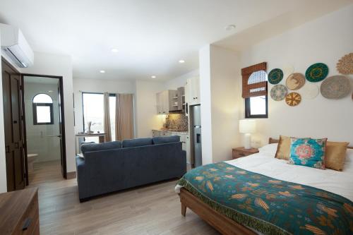 Postel nebo postele na pokoji v ubytování Mavila at Quivira Affordable ParadiseI