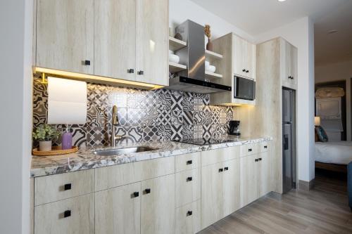 Kuchyň nebo kuchyňský kout v ubytování Mavila at Quivira Affordable ParadiseI