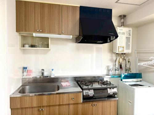 Dapur atau dapur kecil di KIYAZA Space Sapporo