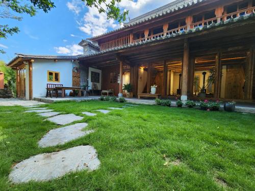 Zahrada ubytování Secret Moon Guesthouse