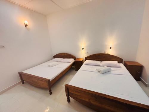Cama o camas de una habitación en The Villa Angeline