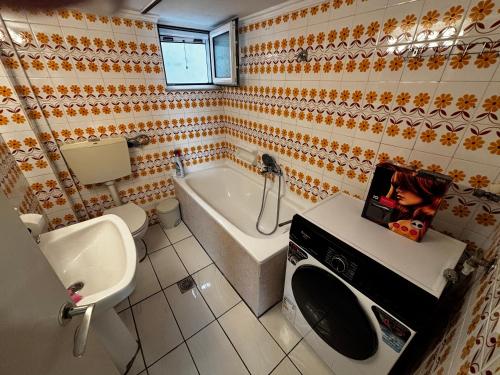 Koupelna v ubytování Ioanna apartment