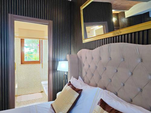 Ruang duduk di Ermes Suite Collection
