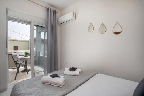 Кровать или кровати в номере Casa Platoni