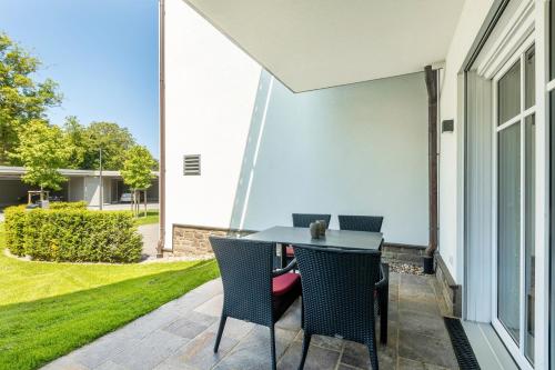 Κήπος έξω από το Doppelzimmer Mit Terrasse