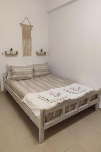 Katil atau katil-katil dalam bilik di Creta Irini's Rooms1