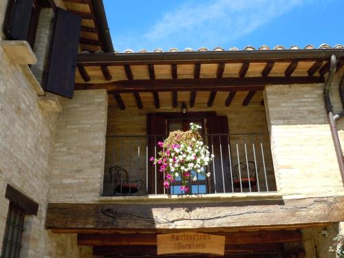 Μπαλκόνι ή βεράντα στο Agriturismo Il Borghetto