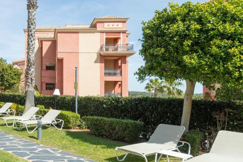 Zahrada ubytování Luxury apartments Islantilla at 4 star resort