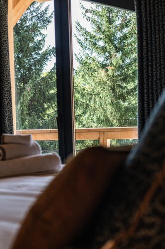 Postel nebo postele na pokoji v ubytování Finber Lodge