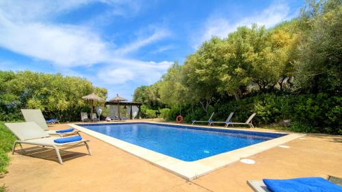 Villa Tortuga con piscina