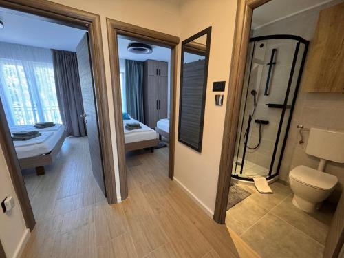 Kúpeľňa v ubytovaní Apartments Jakobi by El-Pi Tours