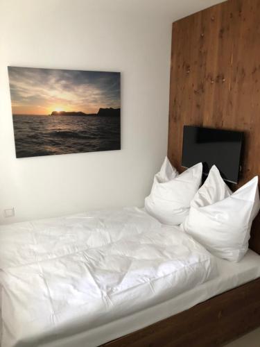 Ένα ή περισσότερα κρεβάτια σε δωμάτιο στο Apartments Ingolstadt Kleine Rosengasse