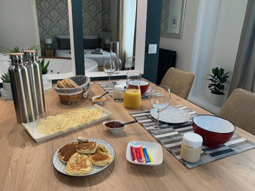 Mad på bed and breakfast-stedet eller i nærheden