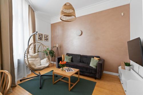 Posedenie v ubytovaní Golden Market Square - 3Rooms, 90m2 of Comfort & Quiet - AS HOME Apartamenty R502
