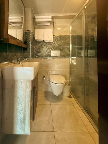 Bilik mandi di Tare Suites