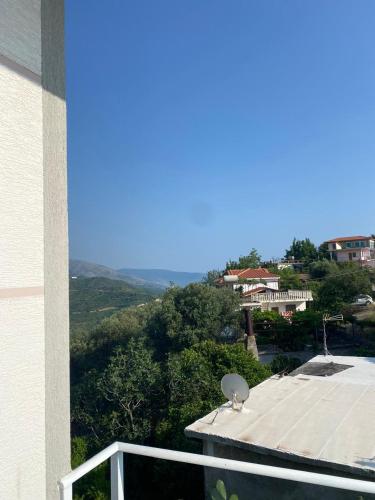 a view from the balcony of a house at Vila Malti in Piqeras
