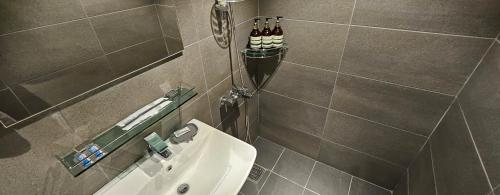 Salle de bains dans l'établissement Billz Hotels Dongdaemun