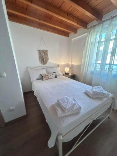 Postel nebo postele na pokoji v ubytování Consolato house