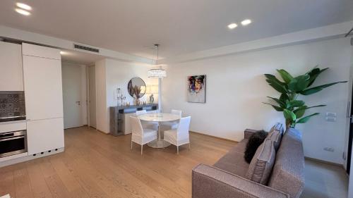 Η κουζίνα ή μικρή κουζίνα στο Treviso CHARME Apartment