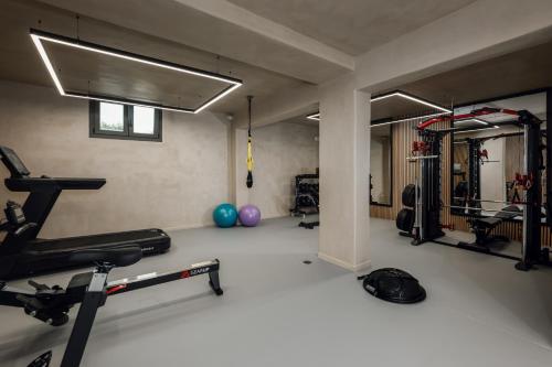 Fitness centrum a/nebo fitness zařízení v ubytování Sundunes Hotel Naxos