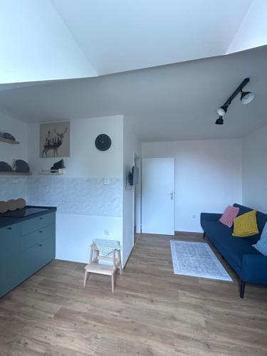 Zona de estar de Apartment Drahuska