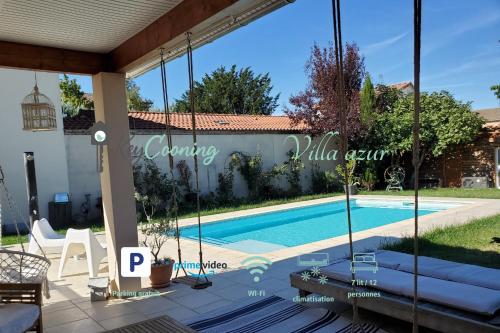 Villa Azur Piscine et parking