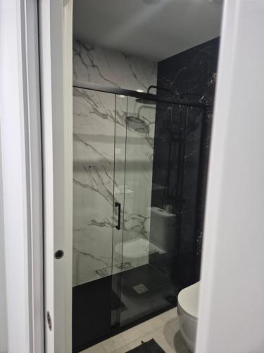 Et badeværelse på Apartamento Gold Hilados