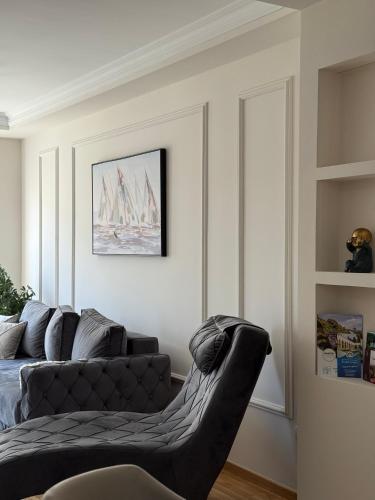 Ruang duduk di DILL apartman Arandjelovac